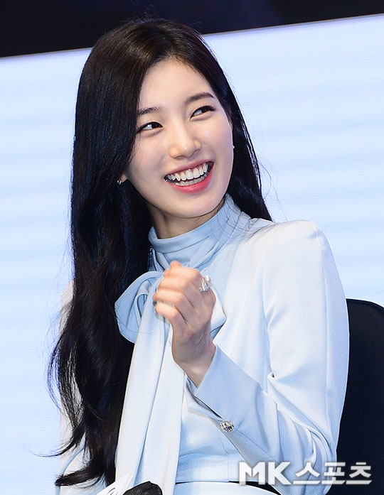 수지 청순 미소 [MK포토]