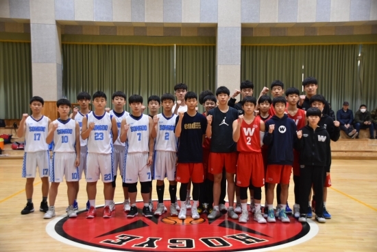 다사랑공동체-굿투게더, 호계중서 농구대회 개최…9개 중학교 참가