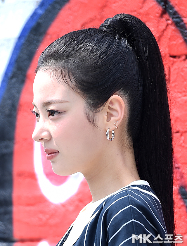 있지 리아 ‘오똑한 코’ [MK포토]