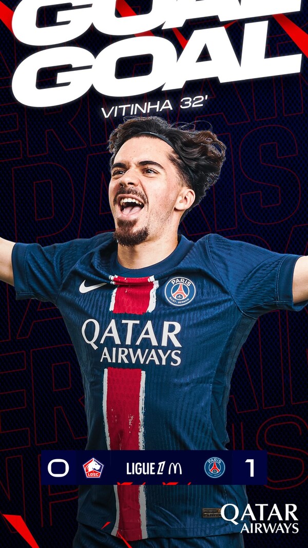 [ligue1.review] 이강인 17분 소화...PSG, 릴에 3-1 승→리그 3연승