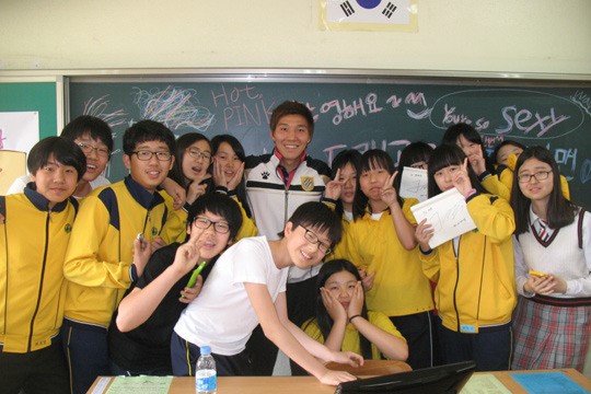 전남의 스킨십 마케팅, 일일교사로 변신