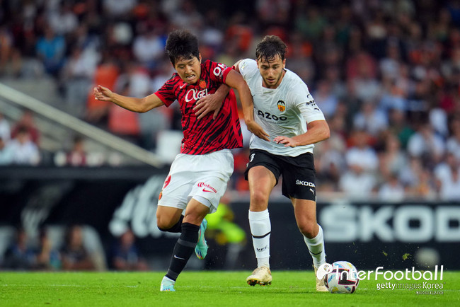 [라리가 리뷰] 이강인 역전골! 마요르카, 발렌시아 2-1 격파!...5G 만에 승리