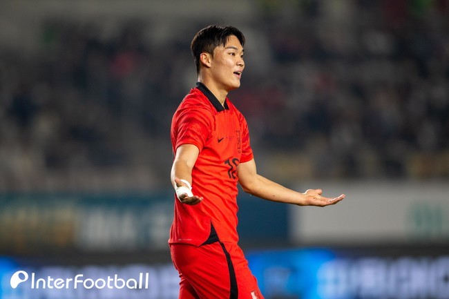 [현장 리액션] 'A매치 데뷔' 오현규, "벤투 축구 재밌다! 월드컵 가고 싶어"