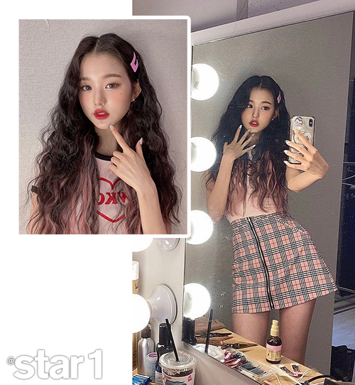 아이즈원의 영원한 센터, 러블리 토끼 장원영 [스타@스캔]