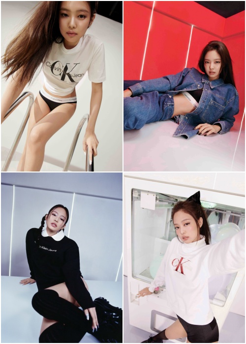 ‘남심 자극 각선미’ 제니, 언더웨어만 걸친 관능적 홀리데이 화보 공개 [앳뉴스]