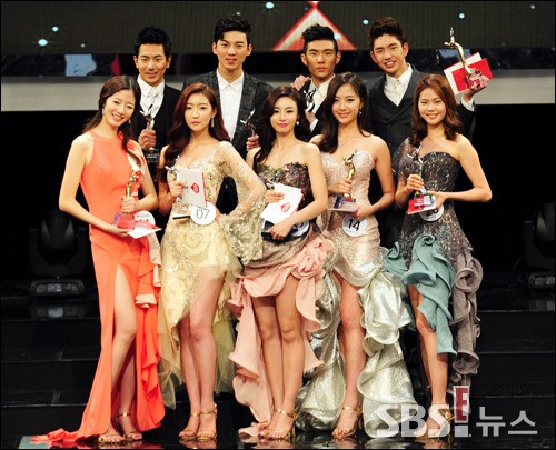 [E!포토]2012 슈퍼모델 선발대회 영광의 얼굴들