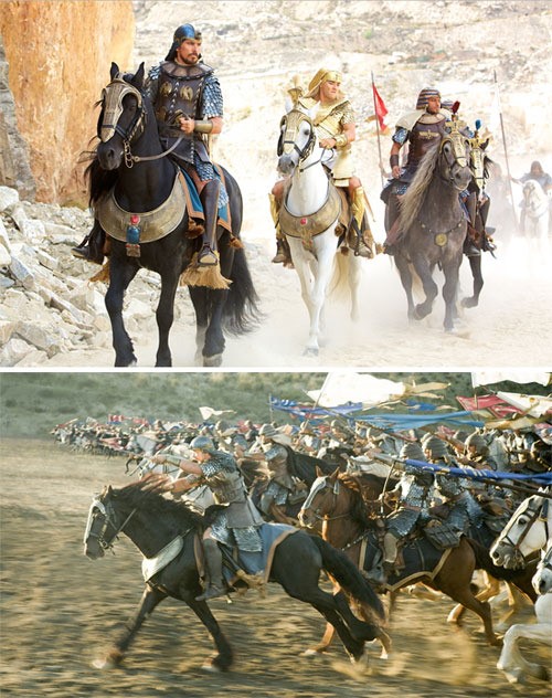 엑소더스, 리들리 스콧이 재현한 모세스vs람세스의 대결
