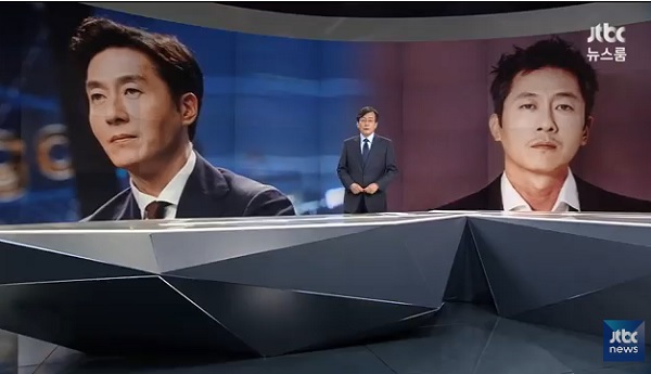 손석희 앵커, 뉴스룸서 김주혁 추모...  그의 죽음 놓고 얼만큼 보도할 것인가 고민 착잡