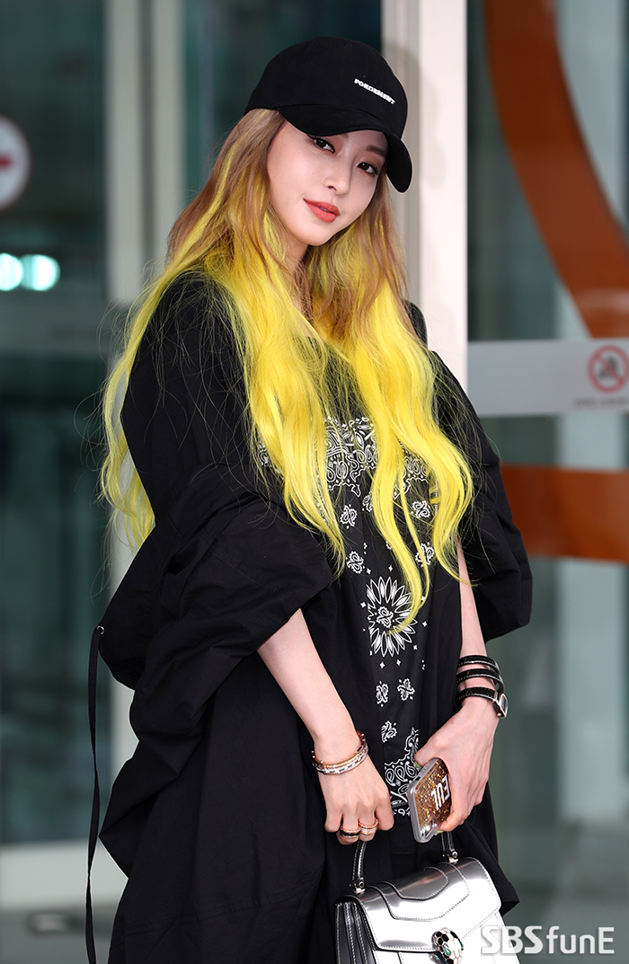 [E포토]한예슬, 시선 강탈 노랑머리