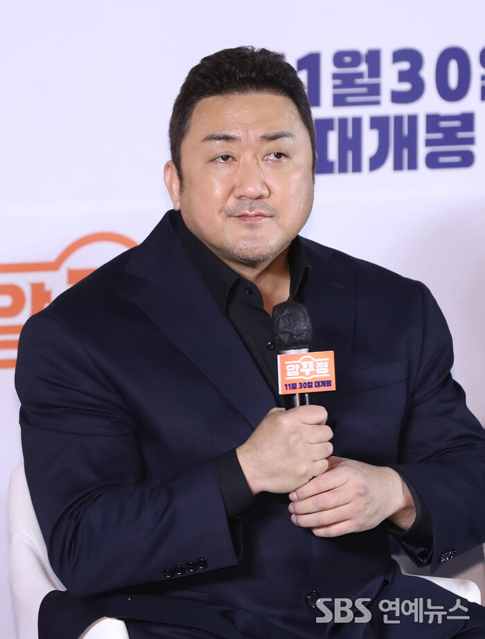 [E포토] 마동석, 마블리 새신랑 인사드립니다