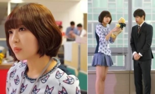 ‘앙큼한 돌싱녀’ 유영, 오피스룩에 애니멀 프린팅 활용법 ‘고양이 블라우스’