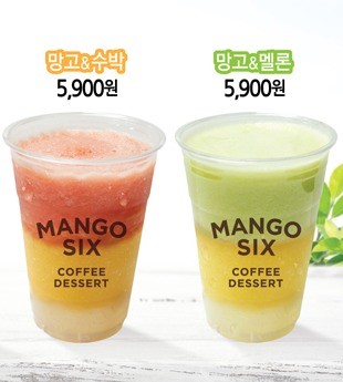 프랜차이즈 카페 업계는 토종과일 vs 열대과일 대결로 후끈!