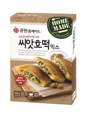 큐원 홈메이드 씨앗호떡믹스..부산 남포동 씨앗호떡의 맛을 그대로..