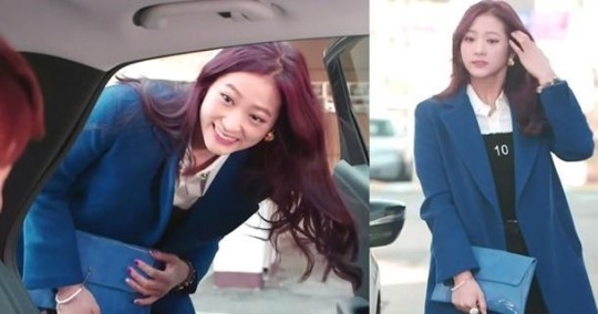 ‘스웨덴 세탁소’ 배누리 패션, ‘블루’처럼 청량한 차도녀 매력 발산