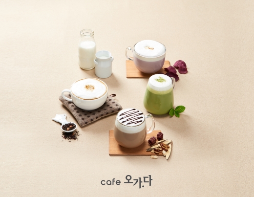 카페 오가다, 밀크티 라떼 4종 신메뉴 새로나왔어요