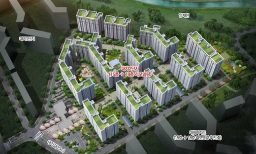 대치2단지 리모델링 허가… 1753→ 2105세대로 증축