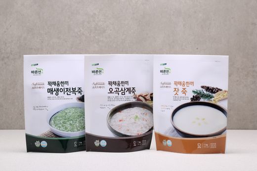 풀무원푸드머스, 시니어 저작 능력과 영양 균형 고려한 ‘꽉 채움 한 끼 죽’ 3종 선보여