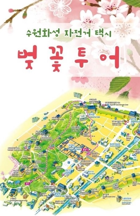수원화성 자전거택시, 봄맞이 벚꽃투어 운행