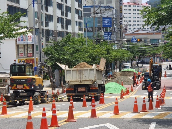 부산도시가스, 일광신도시 도시가스 공사로 주민과 마찰