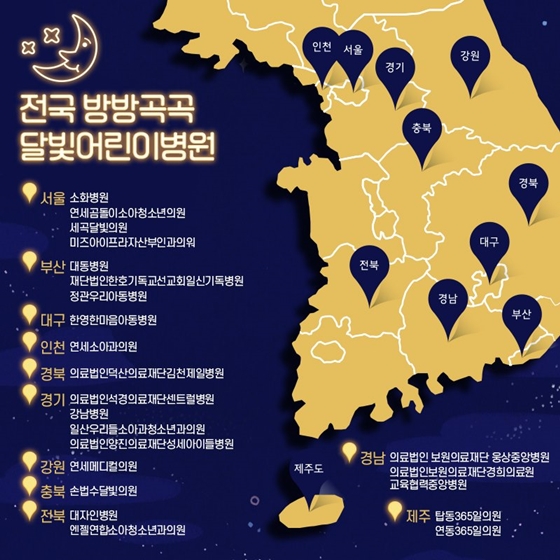 달빛어린이병원 무엇?…  전국 22곳 위치