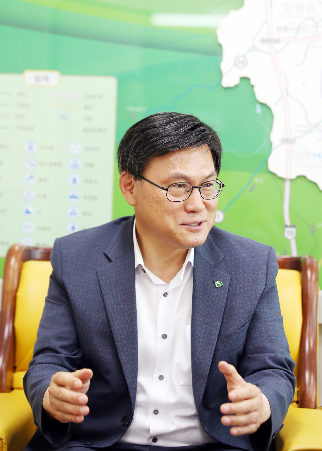 나윤수 함평군수 권한대행 뚝심 함평지표 바꿨다