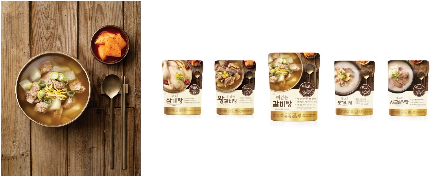 아워홈, 한 입 사이즈로 먹기 좋게 발라낸 갈비살이 한 가득