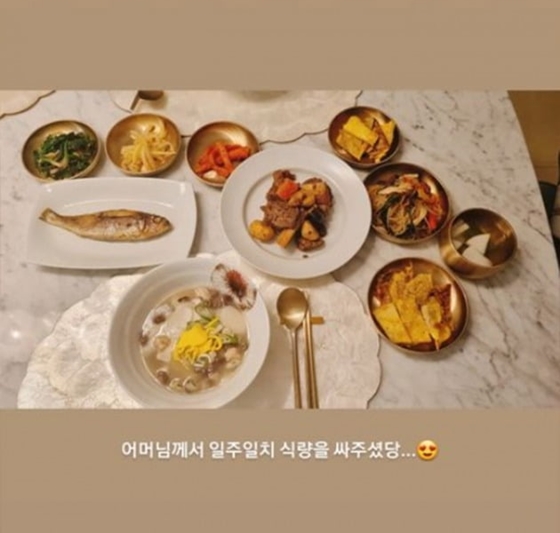 이정현, 사랑받는 며느리 인증… 어머님표 떡국·갈비찜 좋아요