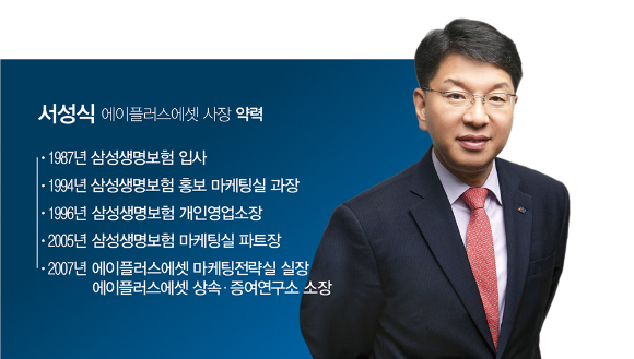 서성식 에이플러스에셋 사장 보험업계의 아마존, 멀지 않았습니다