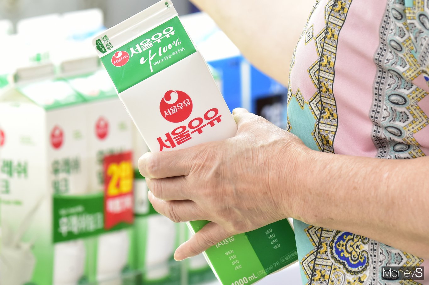 [머니S포토] 서울우유 기습 원유 구매가 인상 속에...