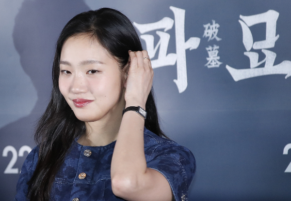 파묘 김고은, 굿 장면 촬영 중 소름 돋은 이유?