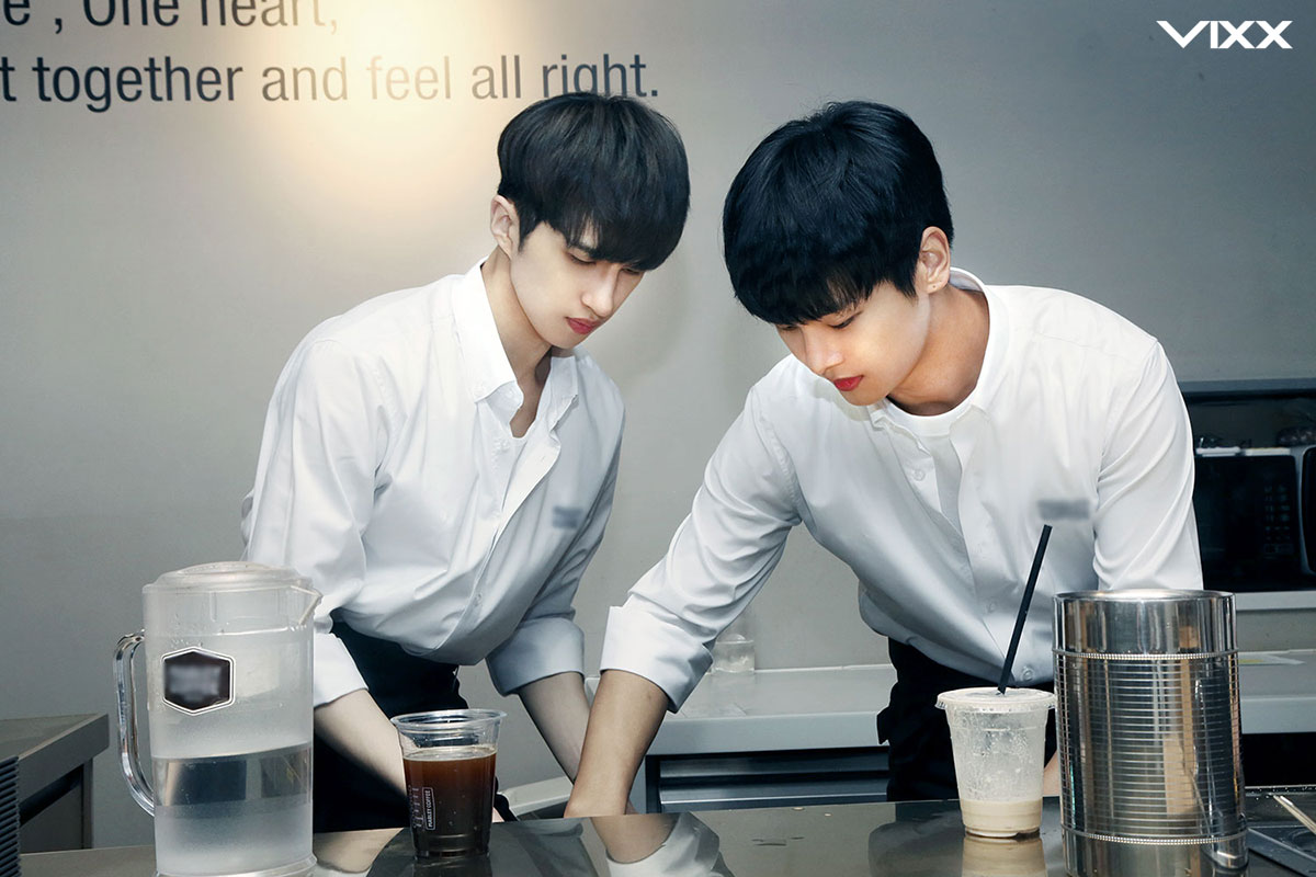 [스타캐스트] ‘VIXX CAFE★는 영업中’…훈남 바리스타로 변신한 빅스의 ‘로맨틱’ 일일카페 현장 비하인드!
