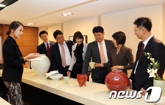 미래에셋증권, 제1회 도예작가 초대전 개최