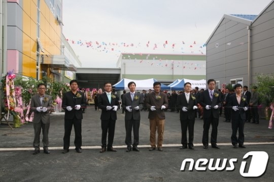 ㈜케이엔비푸드 시스템, 고창공장 준공