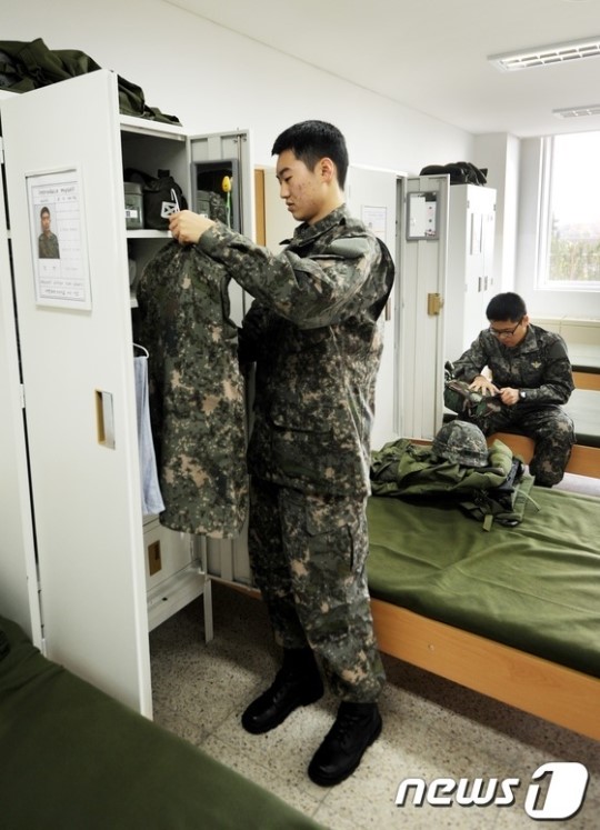 국방부, 근무지원단 병영생활관 공개