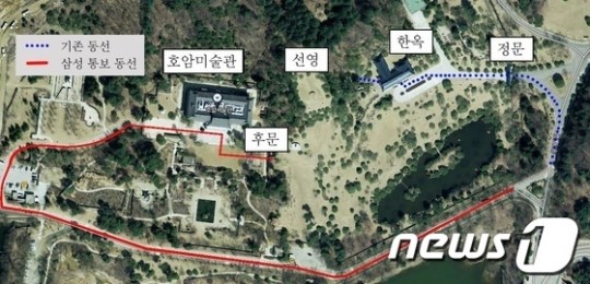 [사진]CJ가 주장하는 이병철 회장 추모식 동선