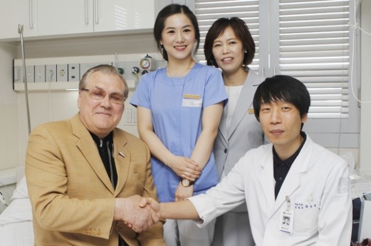 러시아 시장, 신장암 수술 위해 대전선병원 찾아