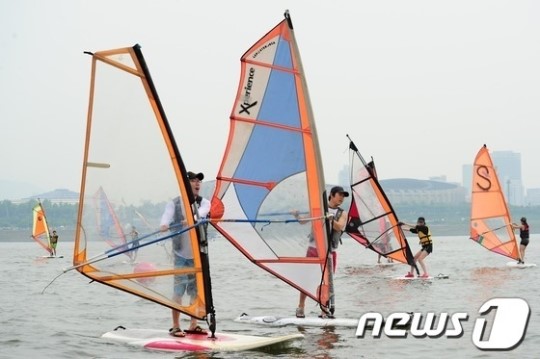 여름 찾아온 한강