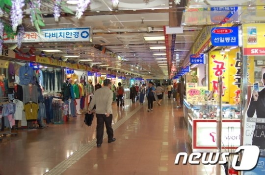대전 역전지하상가 상권, 급격히 위축