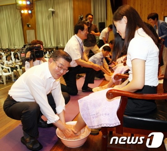 청주중앙여고의 특별한 방학식