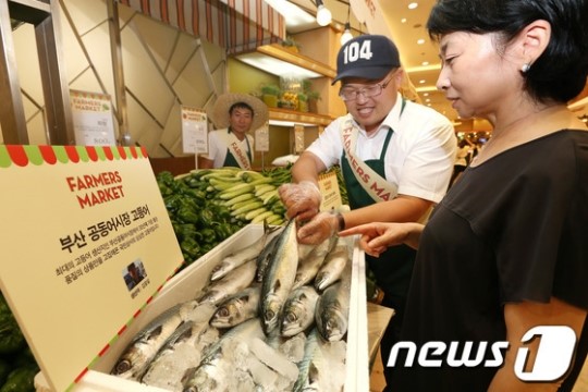 싱싱한 부산 고등어가 왔어요