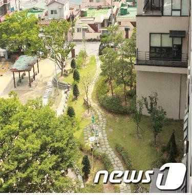 목포이랜드노인복지관 녹색복지 공간 조성