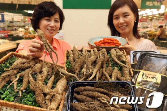 고산지 햇 산더덕 맛보세요