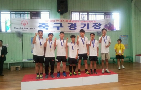 대전원명학교 처녀출전 스페셜올림픽 금5개 획득