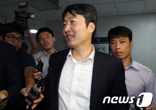 초췌한 모습의 이석기 의원