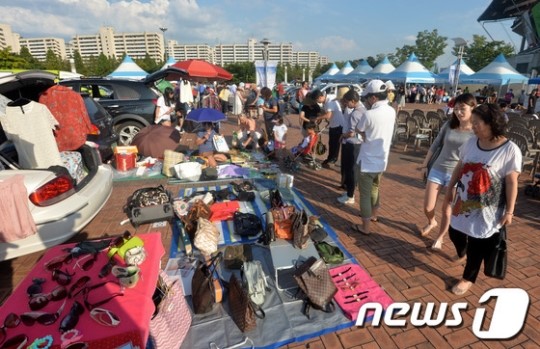 시민참여로 열린 나눔장터