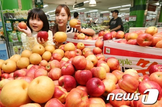 작지만 달콤한 과일 저렴하게