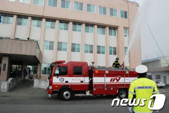[단신] 대전 대덕署·동부소방서 합동소방훈련