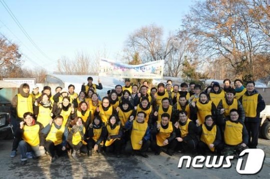 삼일인포마인㈜ 술 대신 봉사와 나눔 송년회