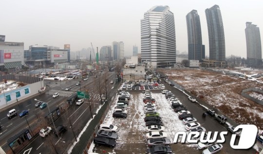 [단독]용산참사현장 국제빌딩4구역에 모델하우스 들어선다