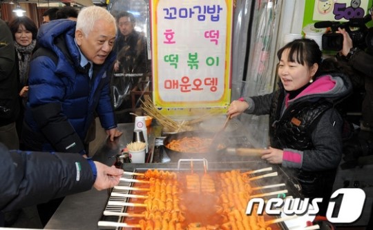 김한길 대표 전국 민생투어